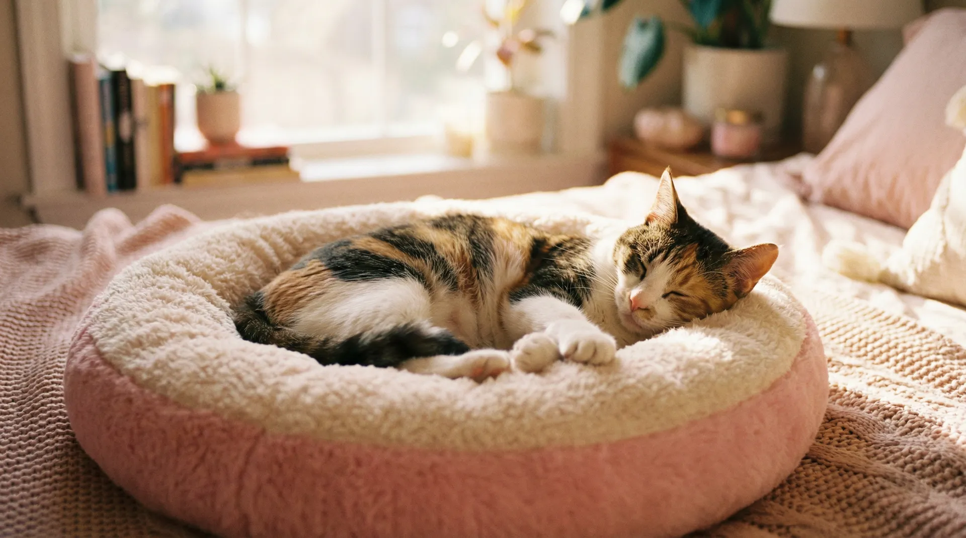 三花猫安静入睡 - 爱在粉雪时光电视剧免费观看